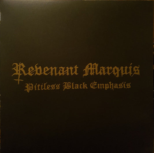 Revenant Marquis : Pitiless Black Emphasis (LP, Album, Ltd, RE, S/Edition, Yel)