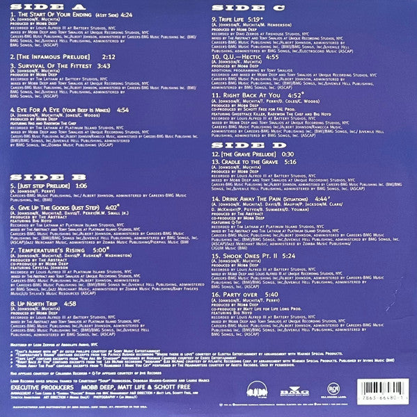 Mobb Deep : The Infamous (2xLP, Album)