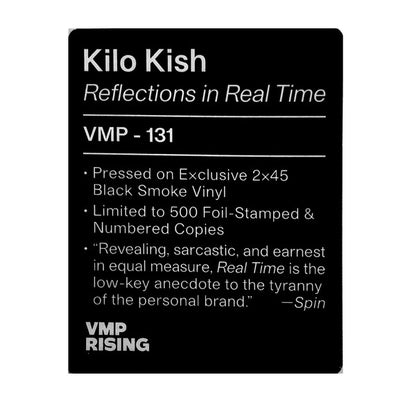Kilo Kish : Reflections In Real Time (2xLP, Album, Club, Ltd, Num, RE, Bla)