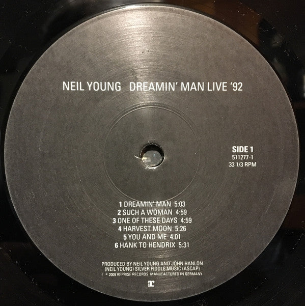 Neil Young : Dreamin' Man Live '92 (LP, Album, 180)