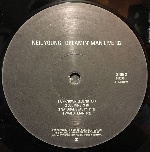 Neil Young : Dreamin' Man Live '92 (LP, Album, 180)
