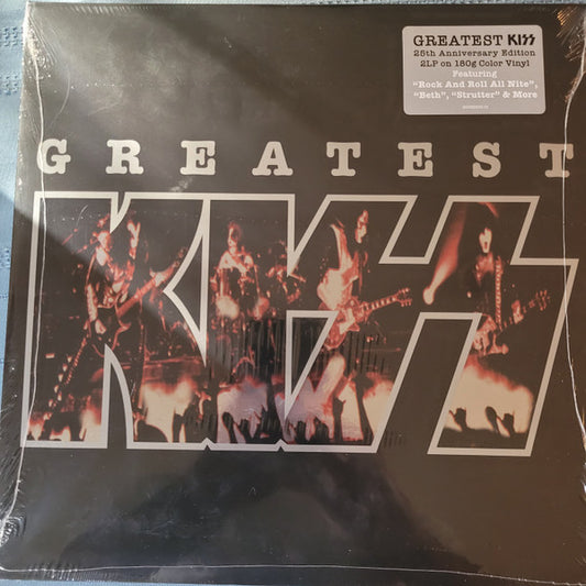 Kiss : Greatest Kiss (2xLP, Comp, RE, Col)