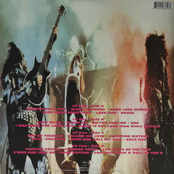 Kiss : Greatest Kiss (2xLP, Comp, RE, Col)