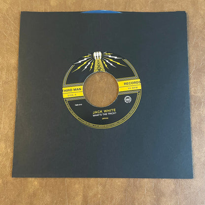 Jack White (2) : What's The Trick? / If I Die Tomorrow (7", Ltd, Tri)