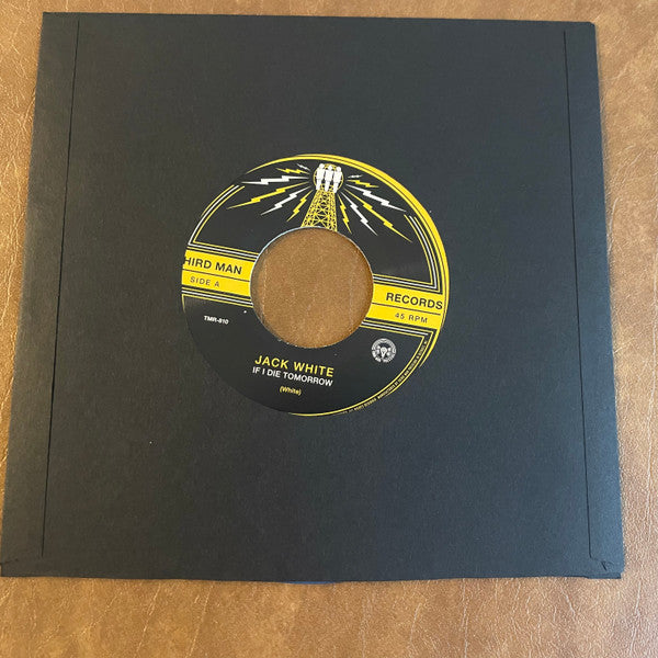 Jack White (2) : What's The Trick? / If I Die Tomorrow (7", Ltd, Tri)