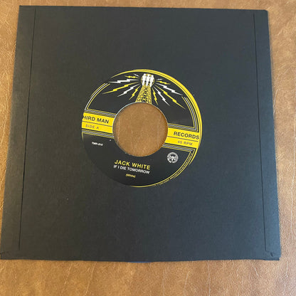 Jack White (2) : What's The Trick? / If I Die Tomorrow (7", Ltd, Tri)
