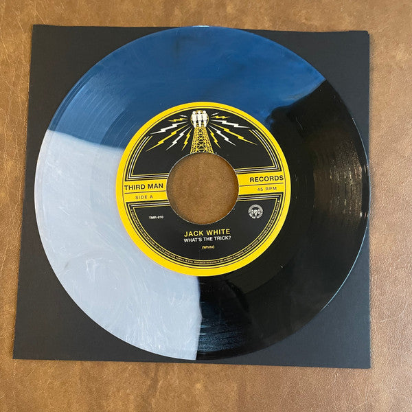 Jack White (2) : What's The Trick? / If I Die Tomorrow (7", Ltd, Tri)