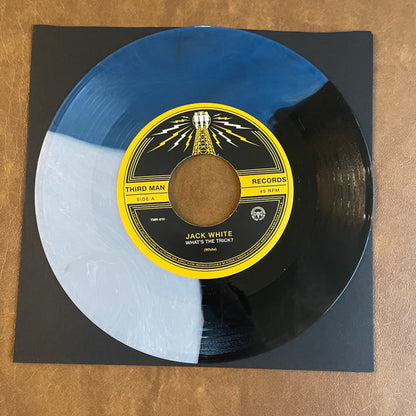 Jack White (2) : What's The Trick? / If I Die Tomorrow (7", Ltd, Tri)