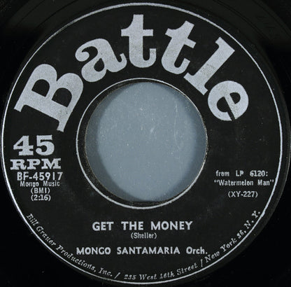 The Mongo Santamaria Orchestra : Yeh-Yeh! / Get The Money (7")