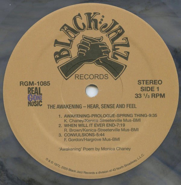The Awakening (4) : Hear, Sense And Feel (LP, Album, Club, Num, RE, RM)