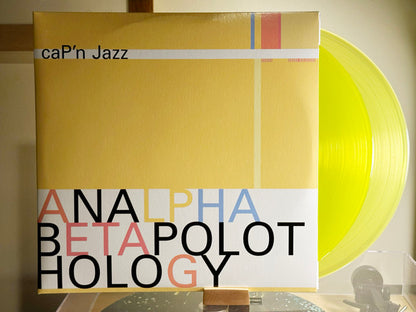 Cap'n Jazz : Analphabetapolothology (2xLP, Comp, Ltd, RE, Yel)