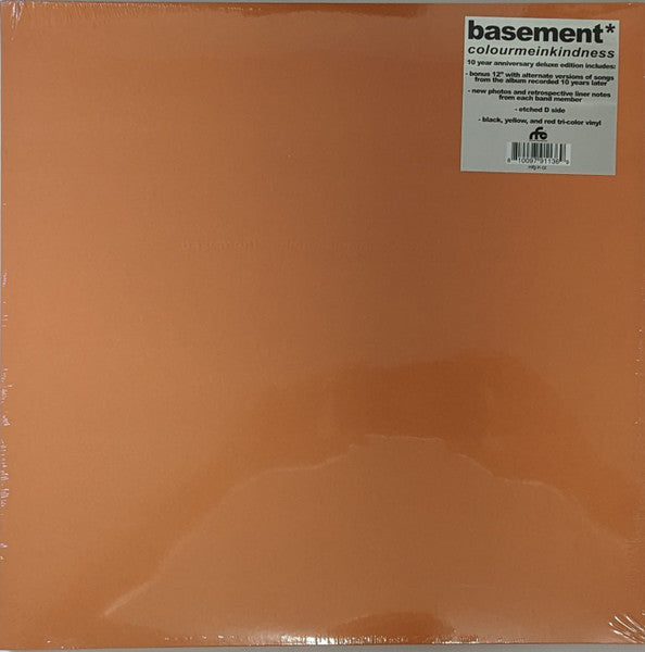 Basement (4) : Colourmeinkindness (LP, Album, RE, Bla + LP, S/Sided, Etch, Bla + Dlx,)