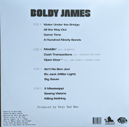 Boldy James & Real Bad Man : Killing Nothing. (2x12", Album, Ltd, Num, Pur + 7")