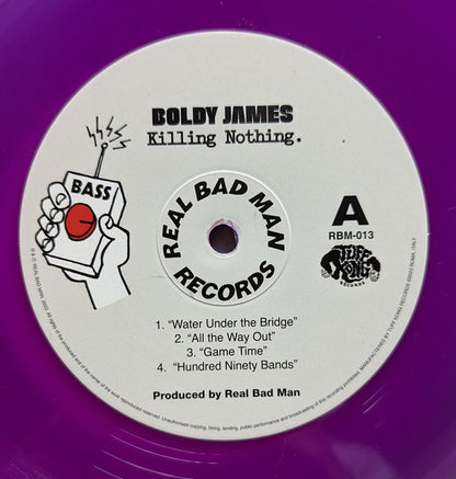 Boldy James & Real Bad Man : Killing Nothing. (2x12", Album, Ltd, Num, Pur + 7")