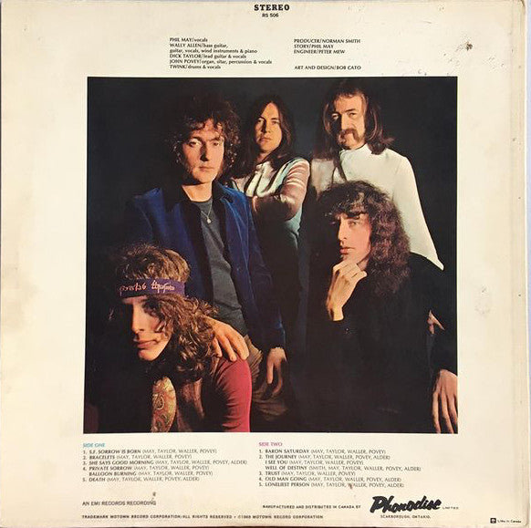 The Pretty Things : S. F. Sorrow (LP, Album, Gat)