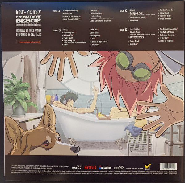The Seatbelts, Yoko Kanno : Cowboy Bebop (Soundtrack From The Netflix Series) (2xLP, Album, Ltd, Tra)