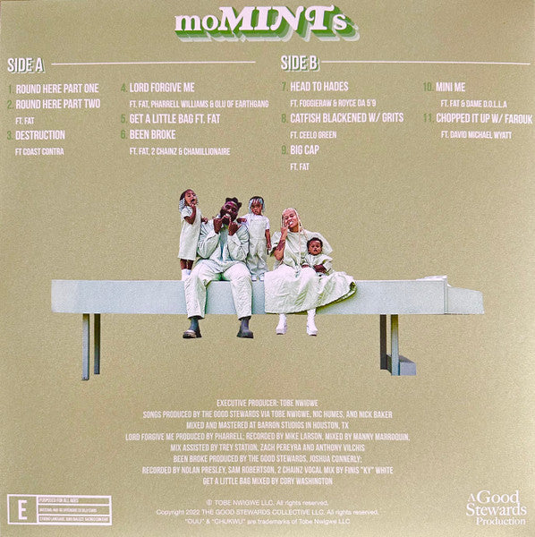 Tobe Nwigwe : moMINTs  (LP, Album, Ltd, Min)