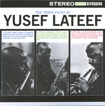 Yusef Lateef : The Three Faces Of Yusef Lateef (LP, Album, Club, RE, RM, 180)