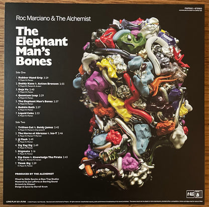 Roc Marciano & Alchemist : The Elephant Man's Bones (LP, Album)