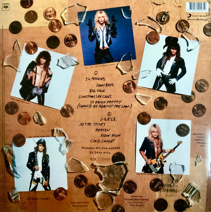 Warrant : Dirty Rotten Filthy Stinking Rich  (LP, Album, Ltd, Num, Gre)