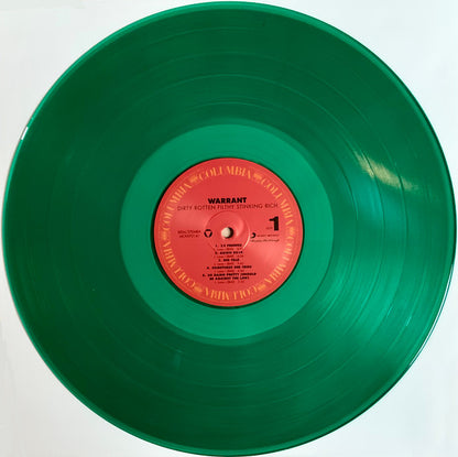 Warrant : Dirty Rotten Filthy Stinking Rich  (LP, Album, Ltd, Num, Gre)