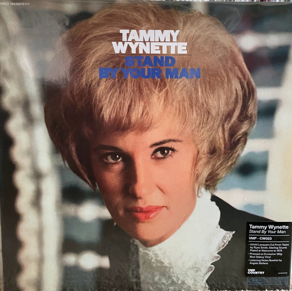 Tammy Wynette : Stand By Your Man (LP, Album, Club, RE, RM, Blu)
