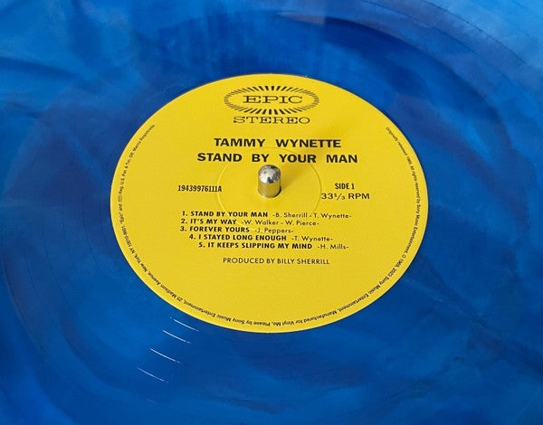 Tammy Wynette : Stand By Your Man (LP, Album, Club, RE, RM, Blu)