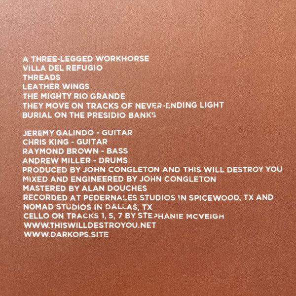 This Will Destroy You : Self-Titled (2xLP, Album, Ltd, RE, RP, S/Edition, Bro)