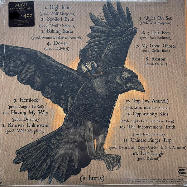 Mavi (12) : Laughing So Hard, It Hurts (LP, Album, Ltd, Num, Gol)