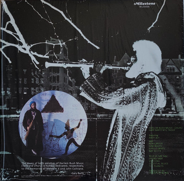 Gary Bartz NTU Troop : Harlem Bush Music - Uhuru (LP, Album, RE, Gat)
