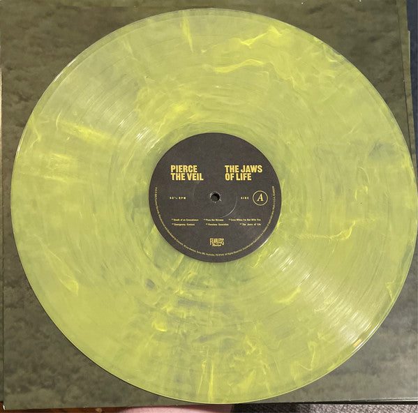 Pierce The Veil : The Jaws Of Life (LP, Album, Ltd, Egg)