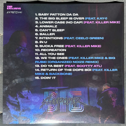 Big Sleepover, Big Boi, Sleepy Brown : Big Sleepover (2xLP, Album, Club, Dlx, Ltd, Num, RE, Gre)