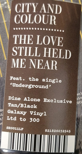 City And Colour : The Love Still Held Me Near (2xLP, Album, Ltd, Din)