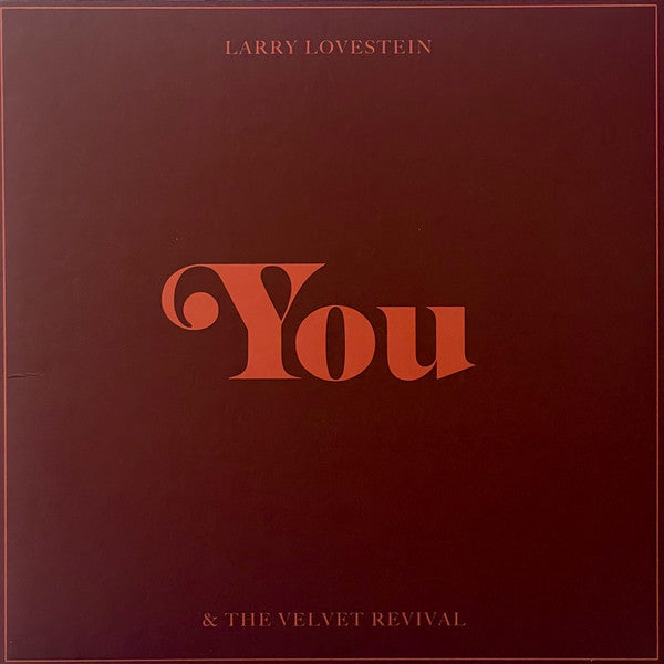 Larry Lovestein & The Velvet Revival : You (10", EP, RSD, RE, Gol)