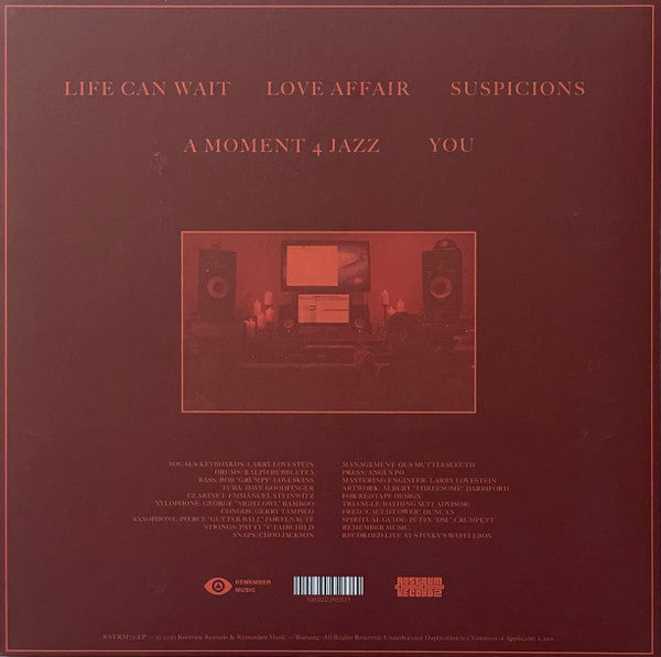 Larry Lovestein & The Velvet Revival : You (10", EP, RSD, RE, Gol)