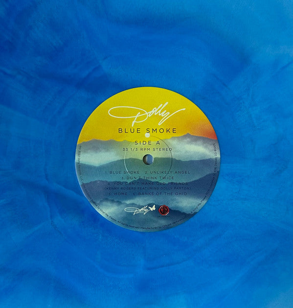 Dolly Parton : Blue Smoke (LP, Album, Club, Ltd, RE, Blu)