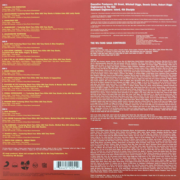 Raekwon : Only Built 4 Cuban Linx... (2xLP, Album, RE, RM, Pur)