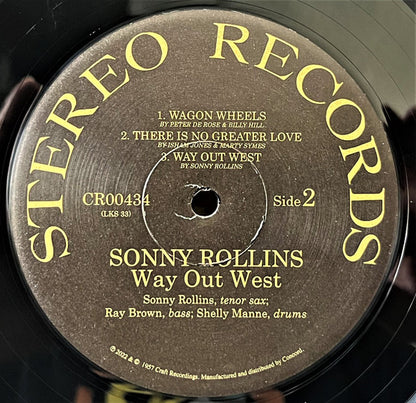 Sonny Rollins : Go West! The Contemporary Records Albums (LP, Album, RE, RM, 180 + LP, Album, RE, RM, 180 + )
