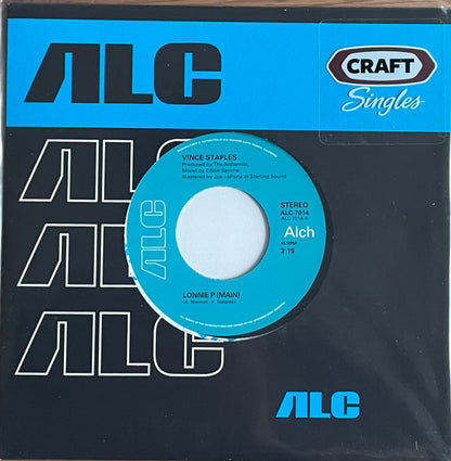 Alchemist, Vince Staples : Lonnie P (7", Single, Ltd, Num)