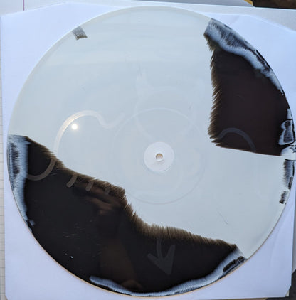 Say Anything : Junior Varsity (12", S/Sided, EP, Etch, Ltd, Whi)
