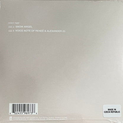 Reneé Rapp : Snow Angel (7", Single)
