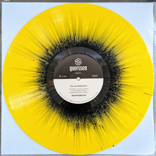 Necronomicon (3) : Tips Zum Selbstmord (LP, Album, Ltd, RE, Yel)