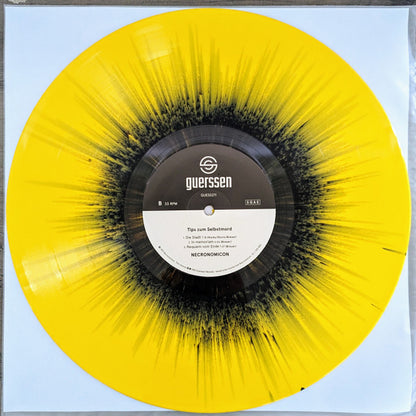 Necronomicon (3) : Tips Zum Selbstmord (LP, Album, Ltd, RE, Yel)