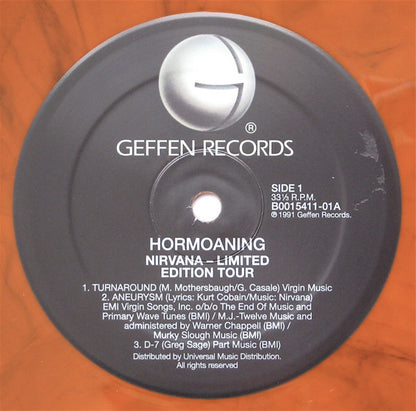Nirvana : Hormoaning (Exclusive Australian '92 Tour EP) (12", EP, RSD, Ltd, RE, Bro)