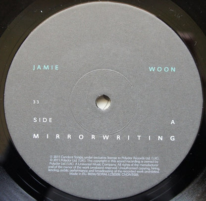 Jamie Woon : Mirrorwriting (LP, Album, Gat)