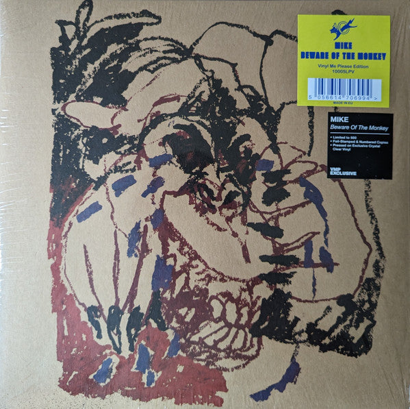 Mike (408) : Beware Of The Monkey (LP, Album, Club, Ltd, Num, Cry)