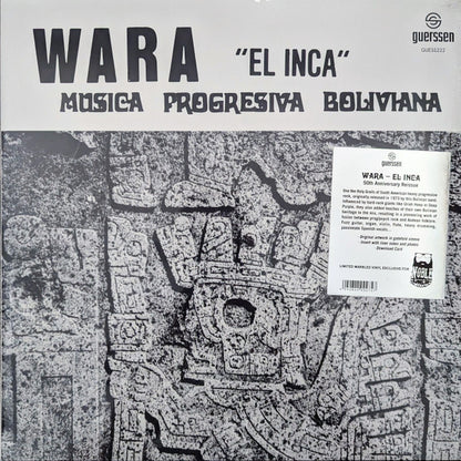 Wara (3) : El Inca - Música Progresiva Boliviana (LP, Ltd, RE, Gre)