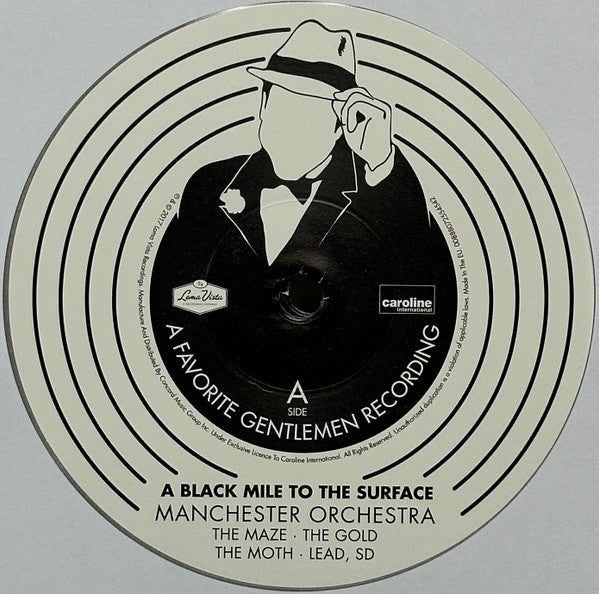 Manchester Orchestra : A Black Mile To The Surface (LP, Sil + LP, S/Sided, Etch, Sil + Album, RE, RP)