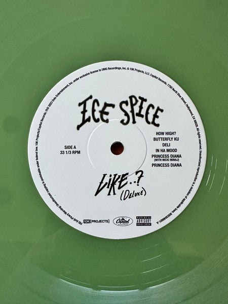 Ice Spice : Like..? (LP, Album, Dlx, Gre)