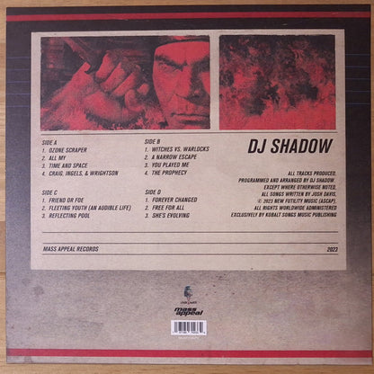 DJ Shadow : Action Adventure (2xLP, Album, Ltd, VHS)